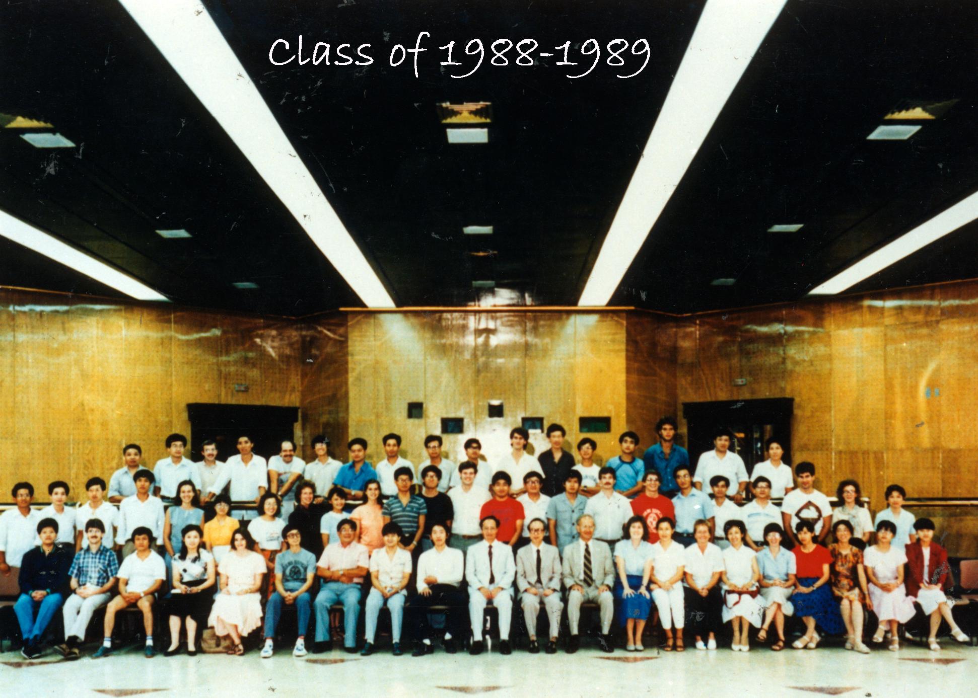 太阳集团tyc46331987-1988年合影